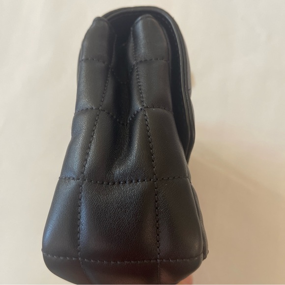 Michael Kors Soho Quilted Black Leather Shoulder Bag Chain Strap NWT - Picture 6 of 8